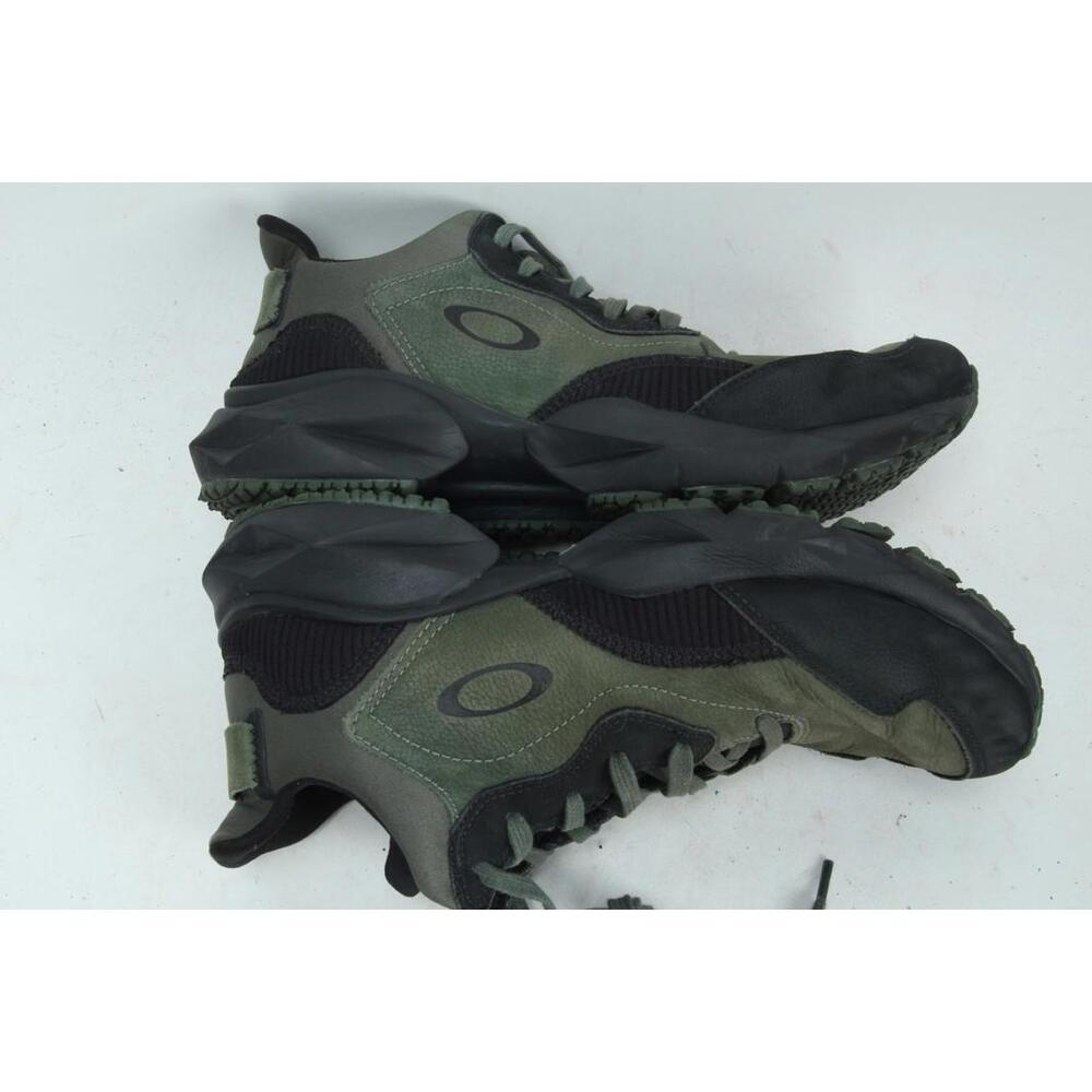 Oakley Nsc75 Trainer Sneakers Shoes Lace Up Nubuck Mens Green Sz  11 - Picture 4 of 16